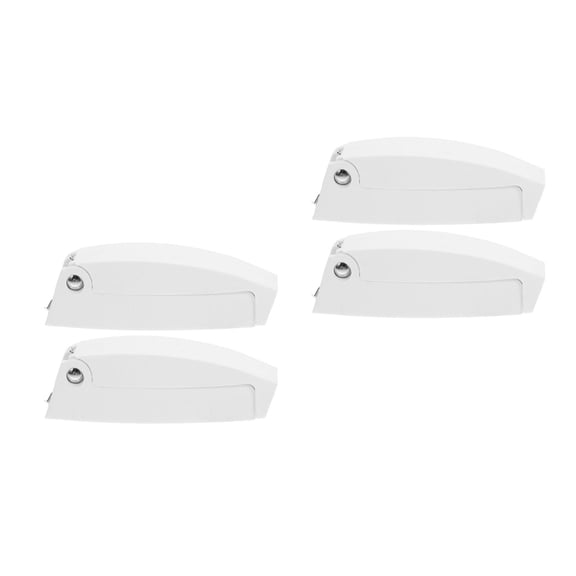 Hemoton 4 pcs  Hidden Folding Camper Door Holder Clips Rv Door Catch Baggage Door Latch Camper Trailer Storage Door Holder Clips For Rv Compartment Door