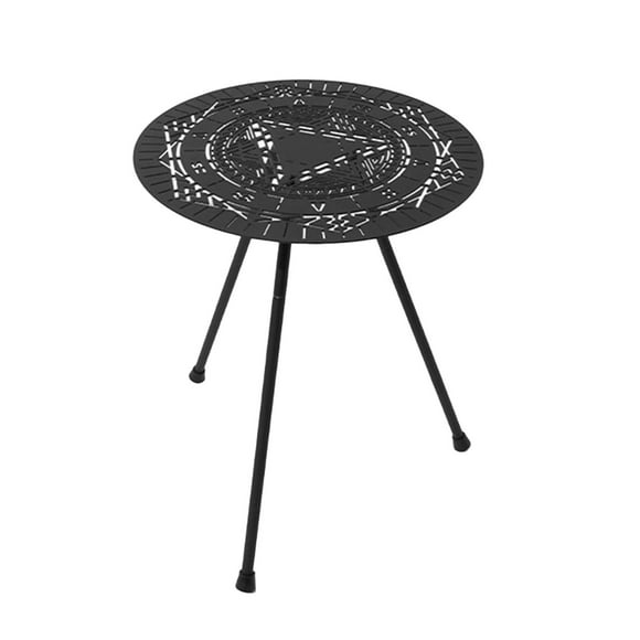 Mesa de centro multifunción para acampar, muebles plegables para acampar en el patio trasero para acampar Sunnimix Escritorio al aire libre
