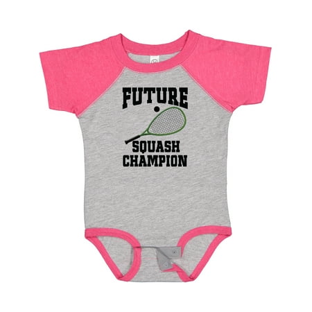 

Inktastic Future Squash Player Champion Gift Baby Boy or Baby Girl Bodysuit