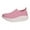 Pink, variant on Women's Orthopedic Platform Chunky Slip on Sock Walking Shoes with Arch Support Comfortable Casual Knit Orthotic Non Slip Work Nursing Sneakers Pink Size 9.5