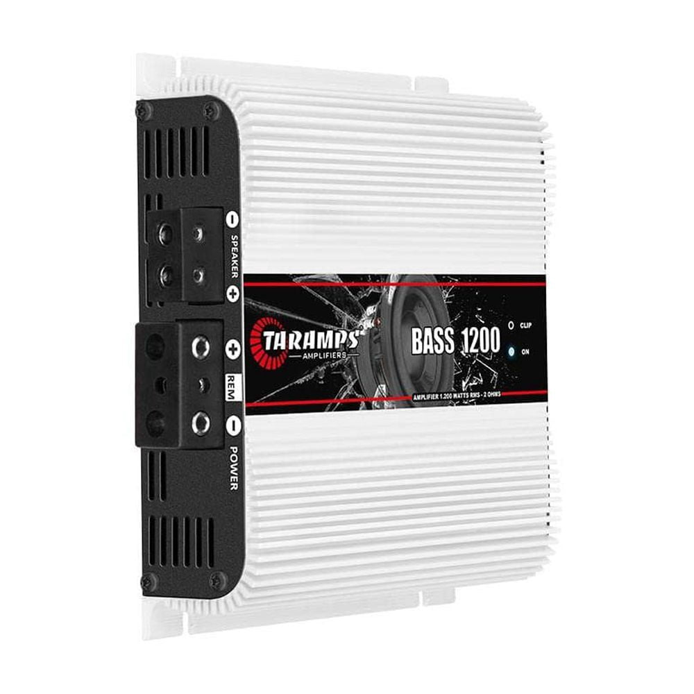 Taramps Bass 1200 1 Channel 1200 Watts Rms Car Audio Amplifier 2 Ohm