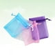 thumbnail image 3 of 40 unids Bolsas de regalo de Organza Transparente Bolsos de dulces lindos Bolsas de lazo de la joyería para la boda Aniversario de cumpleaños, 3 of 7