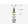 thumbnail image 2 of Joseph Joseph Multi-Prep 4-piece Salad Preparation Set - Multicolor, 2 of 5