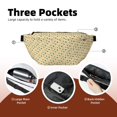 thumbnail image 4 of Naloa Sea Turtle And Whale Print Running Belts for Men Women,Running Fanny Pack with 2-Zipper Pockets,Waterproof Waist Pack for Travel Hiking Running Outdoor Sports, 4 of 8