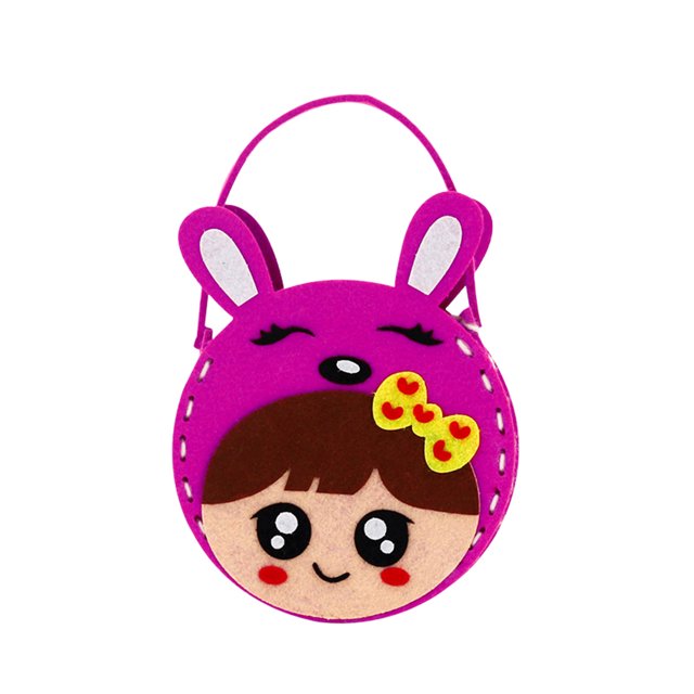 Fesfesfes DIY Embroidery Messenger Bag Handmade Embroidery Art Bag DIY Kit for Creating Custom Messenger Bags Fun and Creatives Embroidery