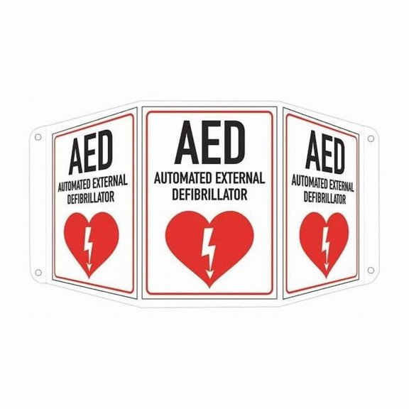 Lyle Safety Sign,10 in x 17 1/2 in,Aluminum LCTB-0012-RA_7X10