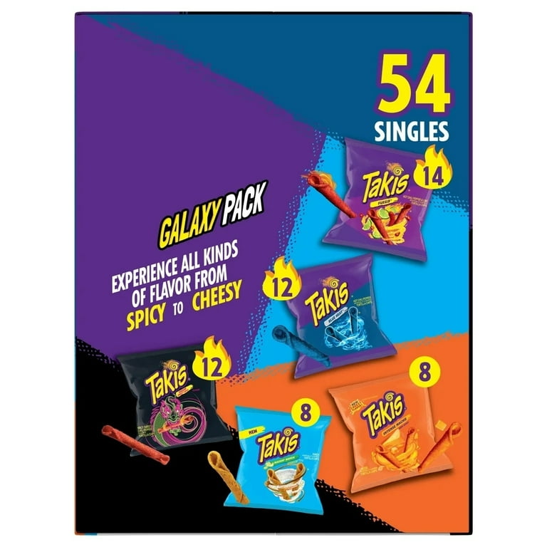 Takis Rolled Tortilla Chips, Variety Pack, 1 Ounce (Pack of Takis Rolled Tortilla Chips, Variety Pack, 1 Ounce (Pack of