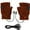 Brown, variant on Gustave USB Heated Gloves for Men Women Rechargeable Warming Gloves Full & Half Fingerless Winter Heating Laptop Gloves Electric Hand Warmers Knitting "Navy"