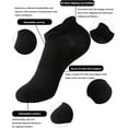 thumbnail image 2 of Womens Ankle Socks Athletic Running Low Cut Socks With Tab 6 Pairs, 2 of 10