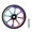 Colorful, variant on 82Mm Bearing Easy Wheel with Widened Design for Brompton And for 3Sixty Folding Bike Trailer Aluminum Alloy Frame Black