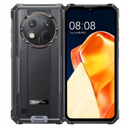 OUKITEL G1 Rugged Phone ,24GB+256GB/ 1TB,10600mAh ,4G T-Mobile Dual SIM IP69K Waterproof 48MP Camera, 6.52" HD+ NFC Multi-GNSS