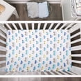 thumbnail image 6 of Everyday Kids 2 Pack Portable Crib Sheets - Cars/Chevron, 6 of 12