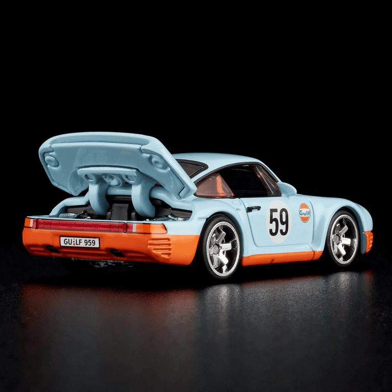 RLC 限定 959 Porsche 1986 ホットウィール ガルフ ポルシェ Hot Wheels RLC Exclusive 1986 Porsche 959 Gulf blue