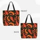 thumbnail image 2 of Easygdp Red Hot Chili Bolsa Tote para Mujer, Bolso de Hombro para Trabajo, Playa, Viajes, Compras y Supermercado, 2 of 7