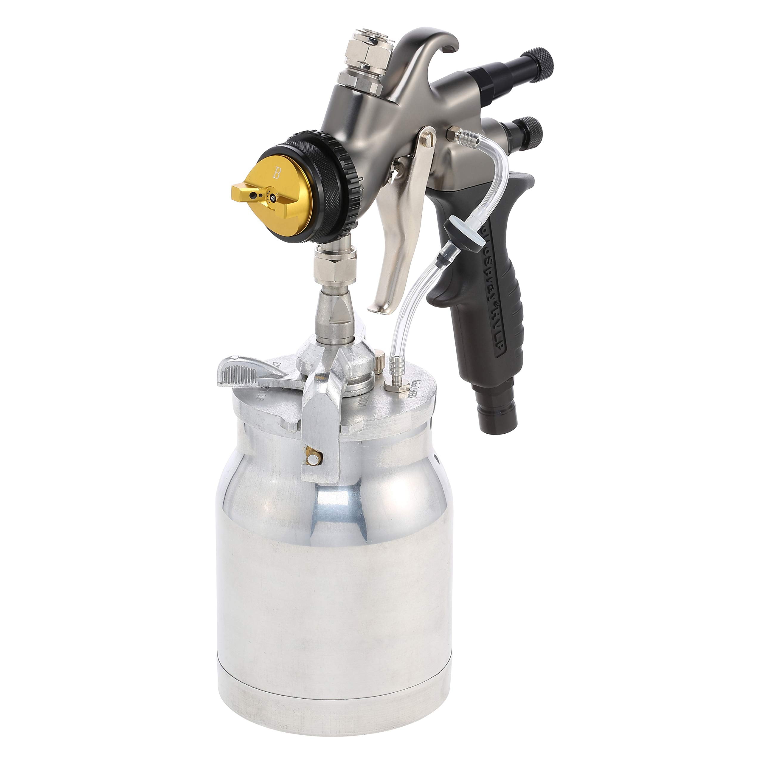 Air Compressor Spray Gun Apollo Hvlp A7700QC Compressed Air Atomizer Spray Gun with 1-Quart Cup
