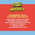 thumbnail image 5 of Mott's Mighty No Sugar Added Strawberry Peach Applesauce, 3.9 oz, 6 Count Cups, 5 of 14