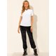 thumbnail image 2 of Día de San Patricio Camiseta Terciopelo Sólida Casual De Manga Corta Con Cuello Redondo Para Mujer Blanco L, 2 of 6