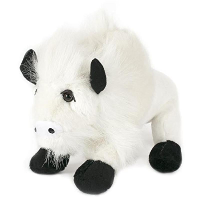 Wishpets Stuffed Animal Soft Plush Toy for Kids 9.5" White Buffalo