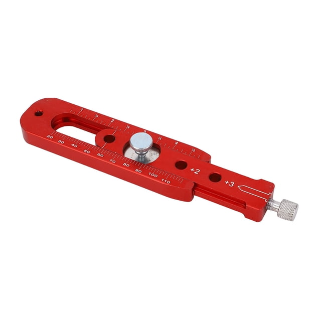 Boussole de Menuiserie avec Traceur, Rangée Réglable en Alliage d'Aluminium Outil de Boussole de Menuiserie Flexible Identification Précise Portable pour Marquage