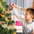 thumbnail image 5 of Adornos navideños Juego de rodajas de naranja con cuerdas para colgar Adornos únicos hechos a mano Lote Árbol de Navidad Vacaciones Granja Decoración rural Interior, 5 of 5