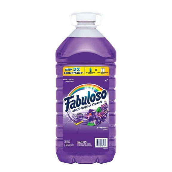 Fabuloso 2X Concentrated Multi-Purpose Cleaner Lavender (210 Fluid Ounce)