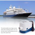 thumbnail image 5 of Marine Bilge Pump, Automatic Submersible 12V Water Pump with Built-In Float Switch for Boats, Ponds, Swimming Pools (1100GPH), 5 of 5