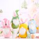 thumbnail image 2 of Conejo de Pascua hecho a mano, gnomo, conejo de felpa sueco, Tomte escandinavo, elfo, adornos enanos, decoración navideña de primavera, 2 of 5
