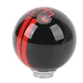 thumbnail image 3 of Gear Shift Knob, 6 Speed Car Racing Car Gear Shifter Head Replacement for GT500 Style Round Ball Shift Knob with 3 Adapters for Manual Vehicle, 3 of 7