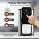 thumbnail image 4 of Mecity Cafetera 3 en 1 Cafetera de una sola porción, compatible con cápsulas de taza K, cafetera instantánea, tetera, taza de 6,8,10 oz, depósito de agua extraíble de 50 oz, 120 V 1150 W, 4 of 5