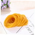 thumbnail image 3 of CHICHUMID 500 Pcs Bandes de Caoutchouc Orange Fines Caoutchouc Naturel Non Réfléchissant Extensible pour Bureau, 3 of 8