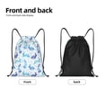 thumbnail image 5 of Kdxio Rabbit2 Print Drawstring Backpack Bag,Waterproof Draw String Back Sack, Gym Drawstring Bags Swim Bag For Unisex, 5 of 9