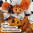 thumbnail image 4 of Sm:)e Trick or Treat Ghost Bat Pumpkin Cross Halloween Garden Flag 12 x 18 Inch, Double-Sided Printing, Outdoor Welcome Decor for Yards, 4 of 8