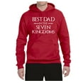 thumbnail image 2 of Wild Bobby,Best Dad in The Seven Kingdoms GoT Thrones, Father's Day, Unisex Graphic Hoodie Sweatshirt, Red, 2XL, 2 of 3