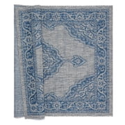 Designer Home Brooklyn Indoor/Outdoor Area Rug 3900 10260 Sant Andrea Blue 5' 2 x 7' 6 Rectangle
