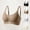 Black, variant on Seamless Bras for Women - Sling Style with Removable Pads, Polyester Solid Color for Everyday Wear