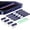 Dark blue, variant on USB C Dust Plug, 4 Pack USB C Port Cover, Type C Charging Port Plug Cover with Speaker Dust Cover, Phone Accessories for iPhone 17, iPhone 15/16/16 Plus/16 Pro/16 Pro Max
