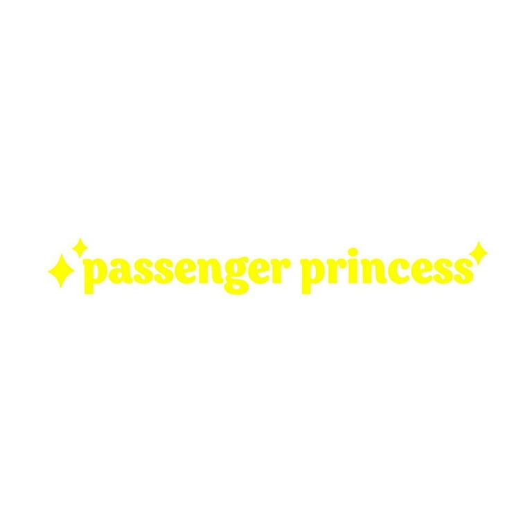 Car Mirror Stickers Passenger Princess Vinyl Decal Drive Kind Rear View  I5P3 