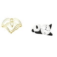 thumbnail image 1 of Dispensador de servilletas con brazo pesado para almacenamiento en la mesa con moderna y linda forma de panda, práctico y resistente, decoración para, 1 of 8