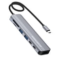 thumbnail image 1 of Hub USB C Glomtheia 7 en 1 4K HDMI 100 W PD USB 3.0, 1 of 8
