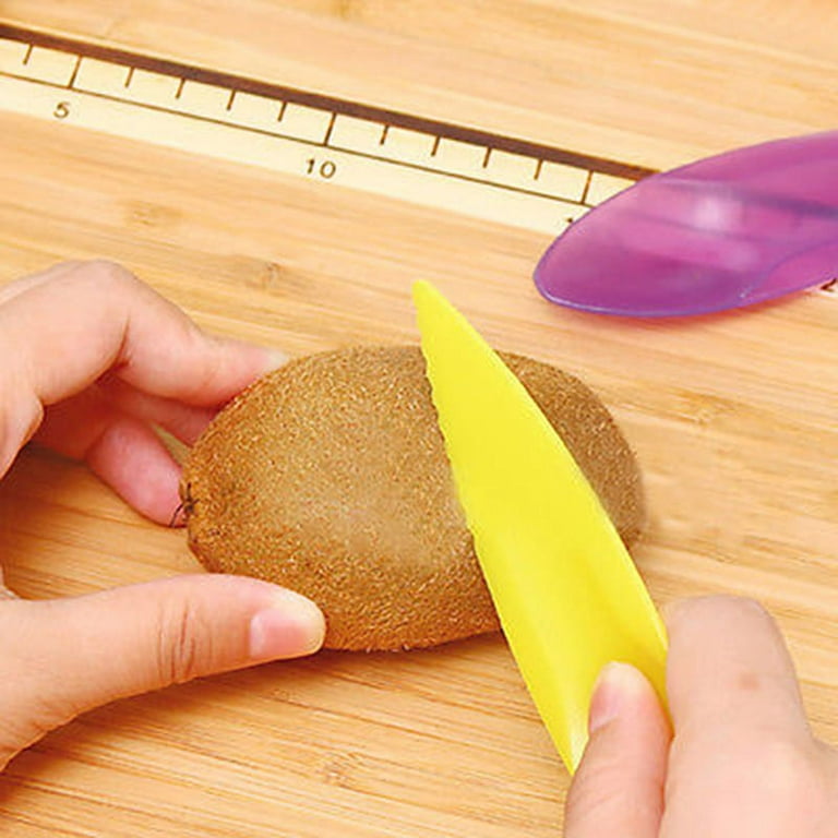 Yesbay 2 Pcs Kiwi Peeler ABS Digging Core Fruit Cutter Slicer for
