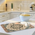 thumbnail image 6 of Bohomia Print Dish Drying Mat Microfiber Kitchen Mats Large Counter Absorbent Dish Pad Drainer Rack 18"x24", 6 of 7