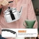 thumbnail image 2 of Hervidor con silbido de 1,5 l con colador Tetera de acero inoxidable Hervidor con silbido Hervidor de inducción Hervidor de té Hervidor con silbido para cocina Estufa de gas Camping C, 2 of 5