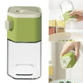 thumbnail image 2 of XKHAZA Salt and Pepper 0.5g Quantitative Pressed Container, Refillable Transparent Glass Salt Dispenser Sugar Container for Spice Seasoning Kitchen Cooking, 2 of 6