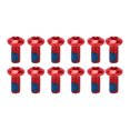 thumbnail image 1 of Mountain Bike Disc Rotor Screws, 12pcs Universal Bike Disc Brake Rotor Bolts Corrosion Resistant  For Road Bicycles Red, 1 of 8