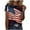 Blue, variant on Qetyuw Women's 4th of July Shirts Plus Size Patriotic Red White and Blue Print Tshirts Tunic Short Sleeve Tees Dressy Casual Crew Neck Blouses Tops of the Week