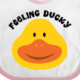 thumbnail image 4 of Inktastic Duck Feeling Ducky Boys or Girls Baby Bib, 4 of 4