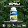 thumbnail image 5 of Best Naturals L-Carnitine 1000 mg 120 Tablets, 5 of 8