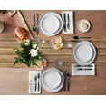 thumbnail image 3 of Retro Wood Grain Planks Stripes Table Runner Modern Party Dining Table Runner Wedding Table Cover Home Decor Tablecloth, 3 of 5