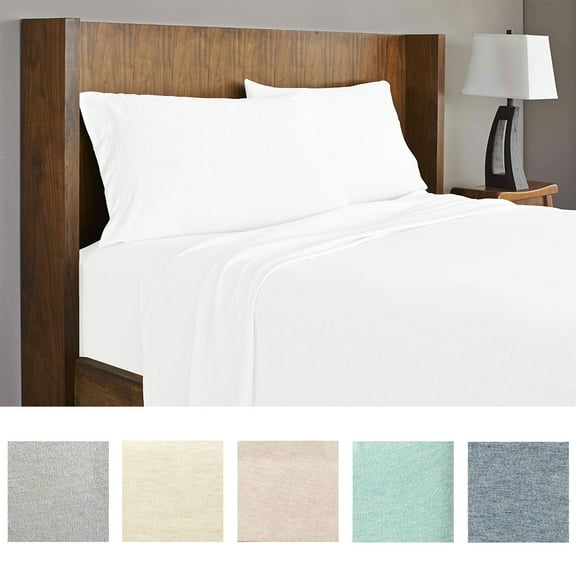 Soft Tees Luxury Cotton Modal Ultra Soft Jersey Knit Sheet Set by Royale Linens