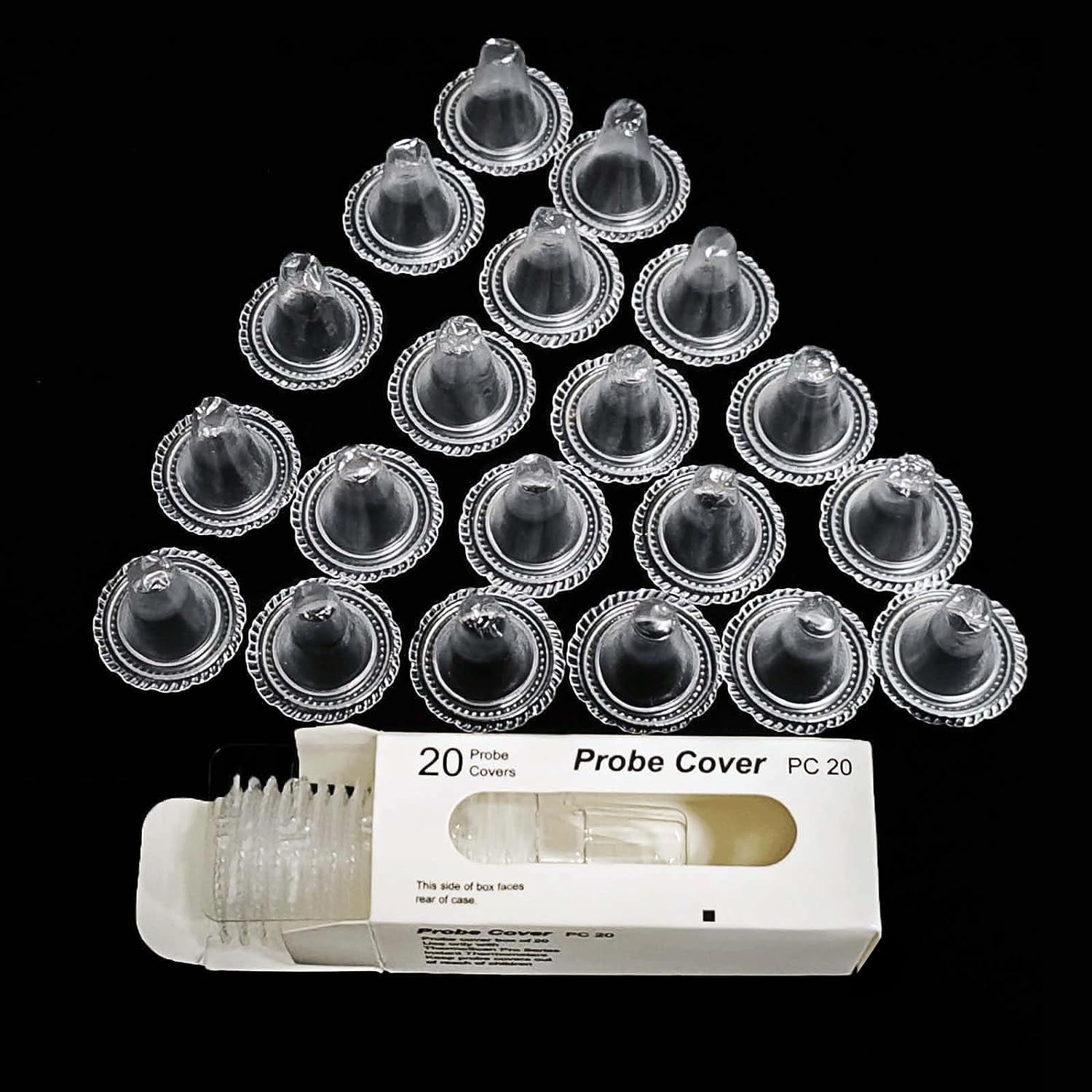 Disposable Ear Thermometer Probe Covers - 800pcs Upgraded Version Thermometers Lens Filters Refill Caps for All Braun Thermometer Digital Thermometer Protective Cover for Baby Adults Kids Infant